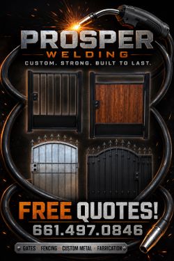 Wrought iron gate