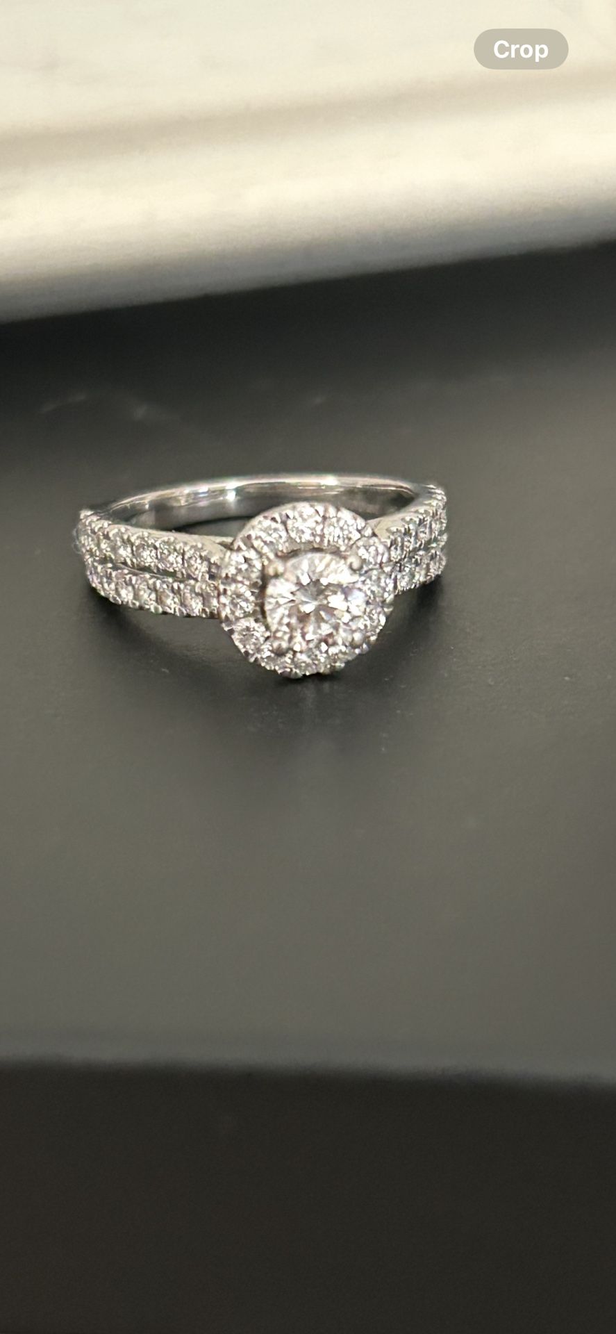 Diamonds Engagement Ring 1-1/4 ct tw 14K White Gold