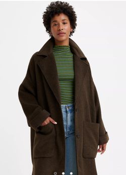 Coat Oversized Parker Wooly