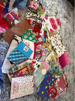 Wrapping bags all for 10