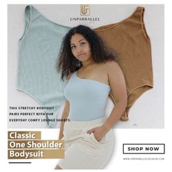 Classic One Shoulder Bodysuit