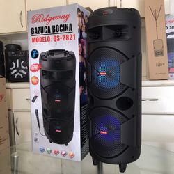 Speaker System - Portable - Double 8”