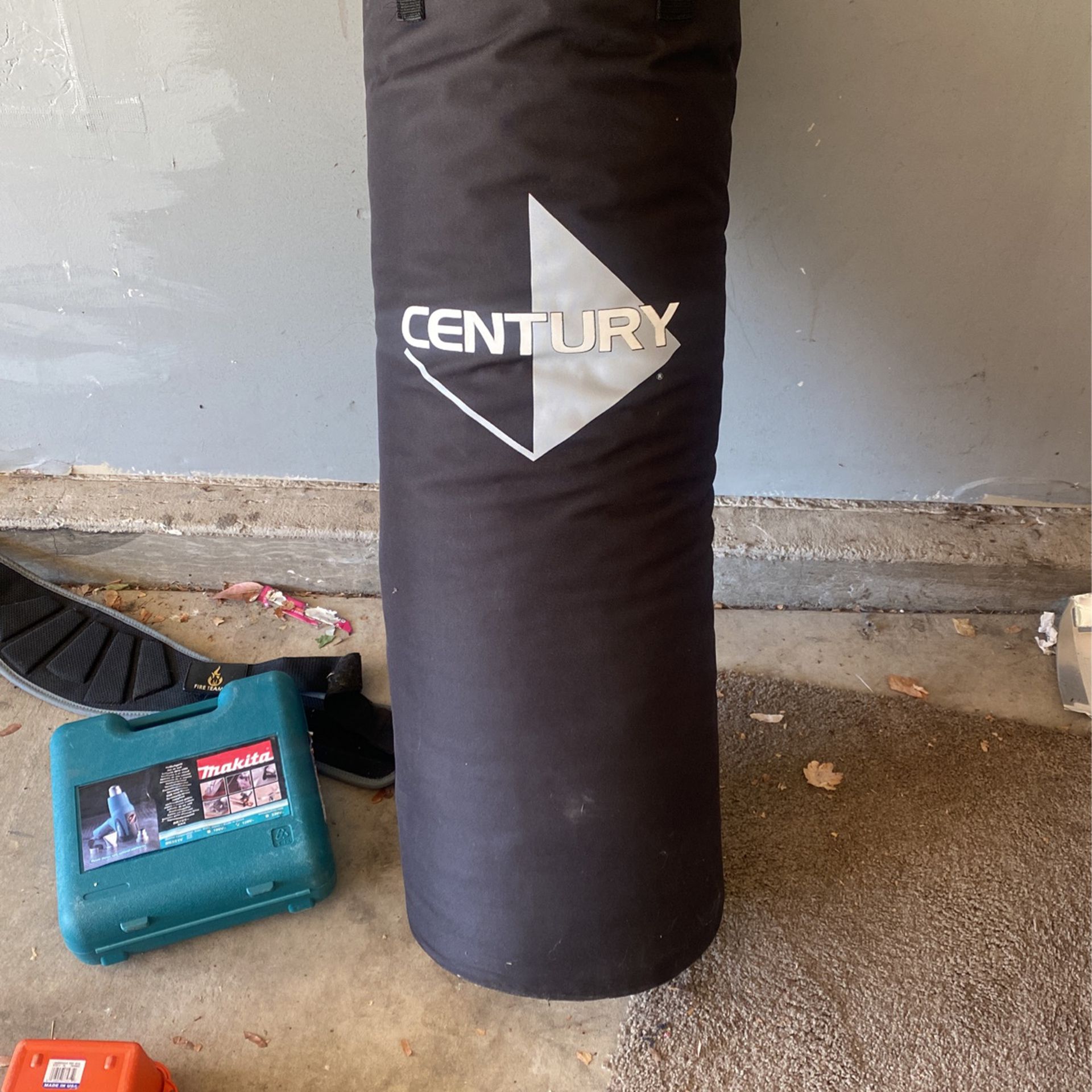 Punch Bag With Gloves