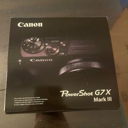 Canon PowerShot G7x Mark iii