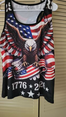 New 2 tops 1(contact info removed) flag tops