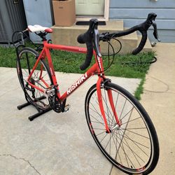 NISHIKI MARICOPA WITH ALUMINUM FRAME 24SPEEDS EXELENT CONDITION TIRES SIZE 700X25C FRAME SIZE 56CM =LARGE SHIMANO COMPONENTS READY TO RIDE