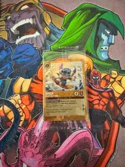 Lorcana stitch promo foil
