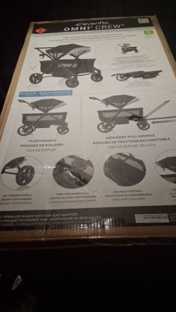 Evenflo OMNI CREW 3 in 1 Stroller Wagon.