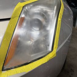 Headlight Bulb Replacement/ Cleaning Buffing 
