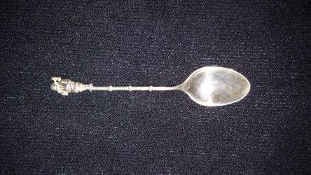 Old sterling silver spoon