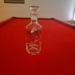 Retro Decanter Mid Century With Stopper.
