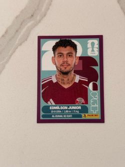 Panini sticker Edmilson Junior 17 purple border