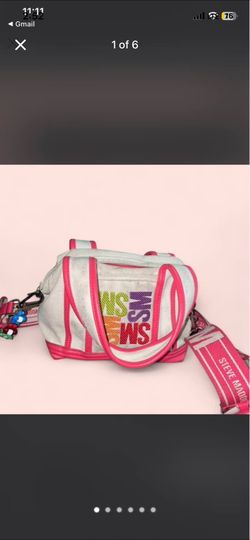 Mini pink Steve Madden bag