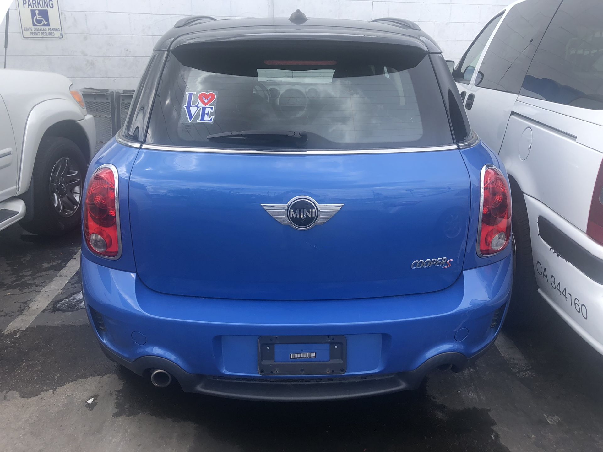 2013 mini Cooper countryman parts only