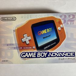 Spice Orange Nintendo Gameboy Advance GBA JP CIB