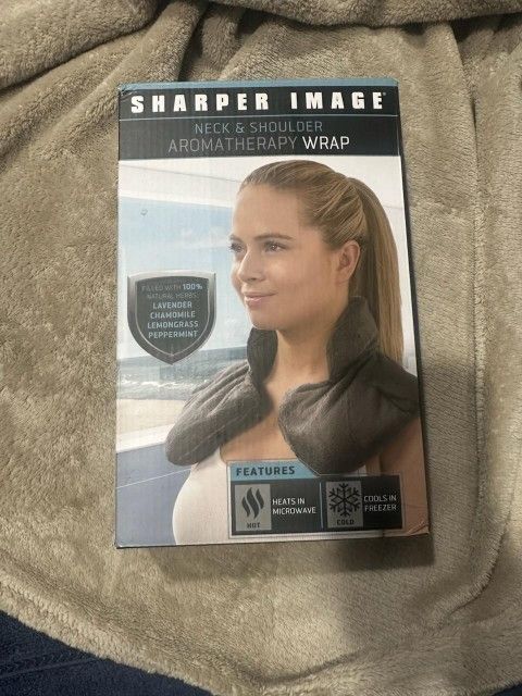 Brand new sharper image aromatherapy wrap