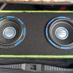 2 12" Subs In Sealed Box 