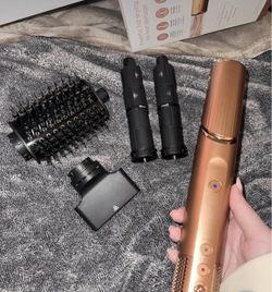 Shark FlexStyle, Air Multi-Styler & Drying System, Coanda, Copper, HD433CP No Heat Damage, One Twist between Dryer & Styler, 4 Heat/3 Airflow Settings