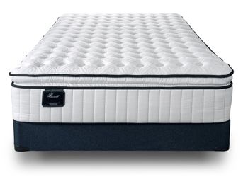 King Size Firm Pillow top Matresss Includes Boxsprings 
