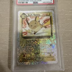 2002 Pokemon Dark Raichu - Rev Foil Legendary Collection 