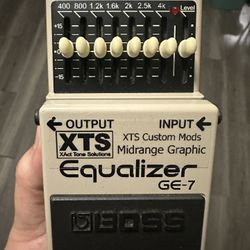 Boss GE-7 EQ. XTS Modded