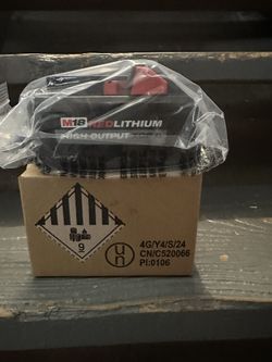 New Milwaukee 8.0 High Output Battery From Tool Kit 