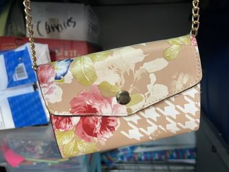 Cross Body Floral Purse 