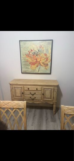 Kitchen table 6 chair and  buffet