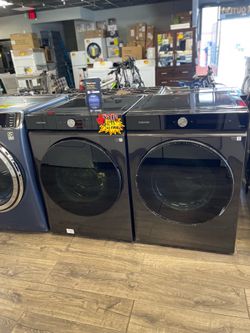 Samsung Washer & Electric Dryer Set Read Description