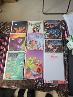 Mixed Comic Book Lot – Marvel, Transformers & More