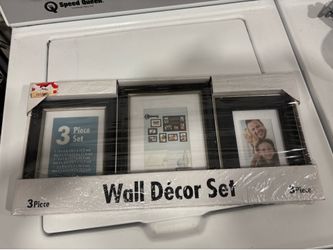 3 piece wall picture frames