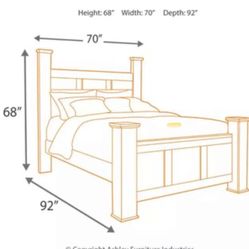 Queen Size Bed Frame 
