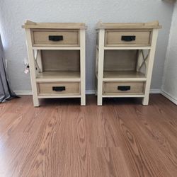 Pair Of Nightstands Or End Tables