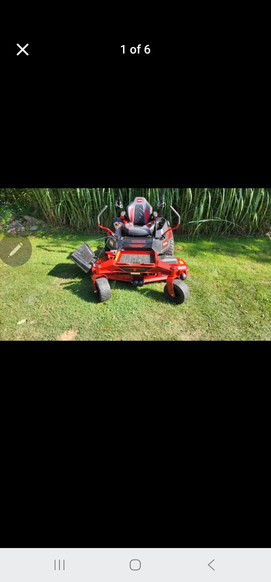 Brand New Toro Titain Max no. Hrs at All 60 in.