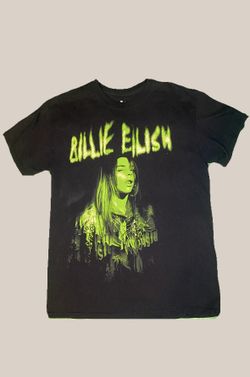 Billie Eilish Graphic Tee, Black, Medium