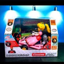 Nintendo Carrera RC Mario Kart Princess PEACH Pipe Car Figure