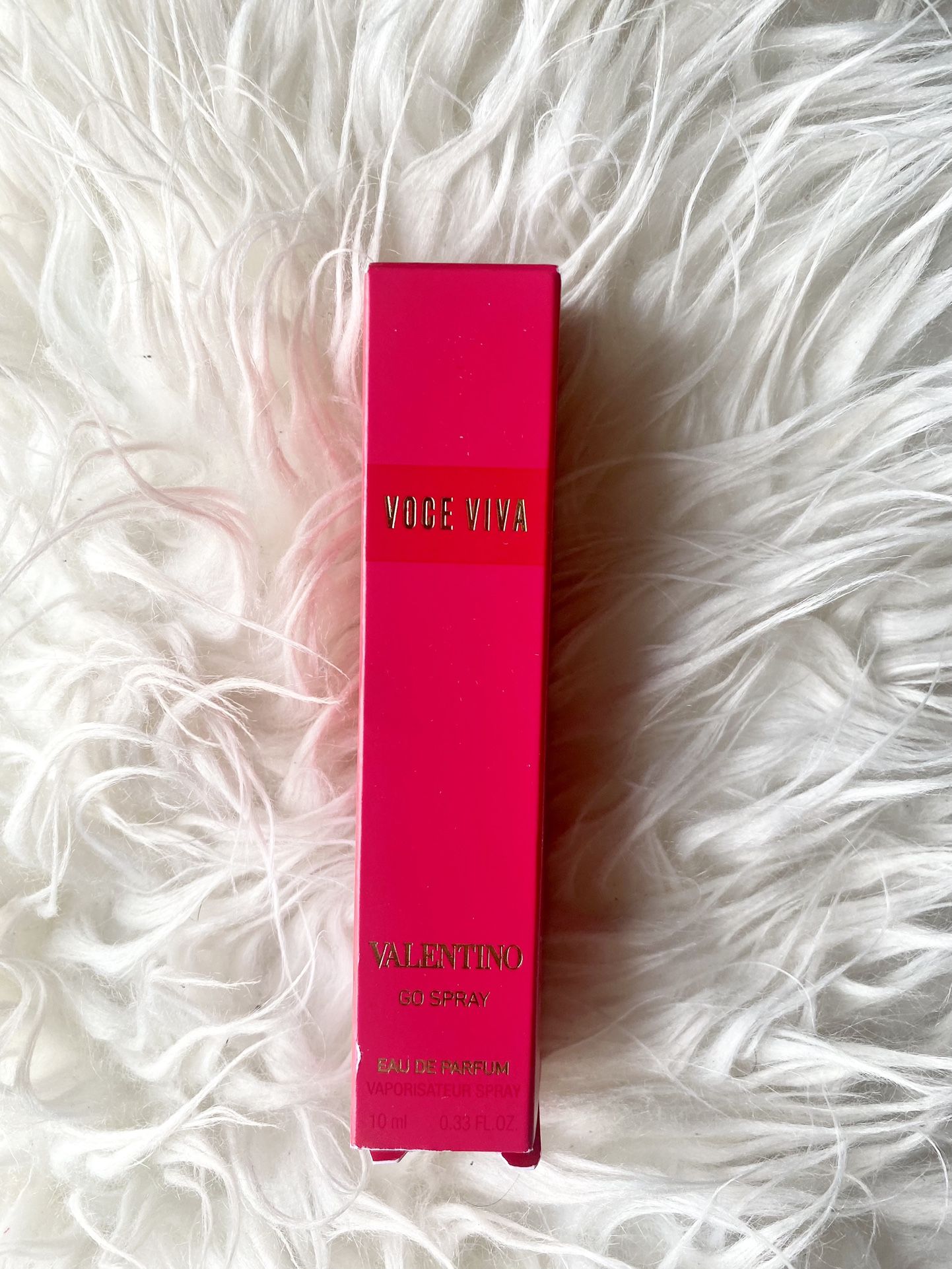 NEW!..💁🏼‍♀️💎 VALENTINO Voce Viva Travel Size Go Spray 10ml Womens Perfume Fragrance