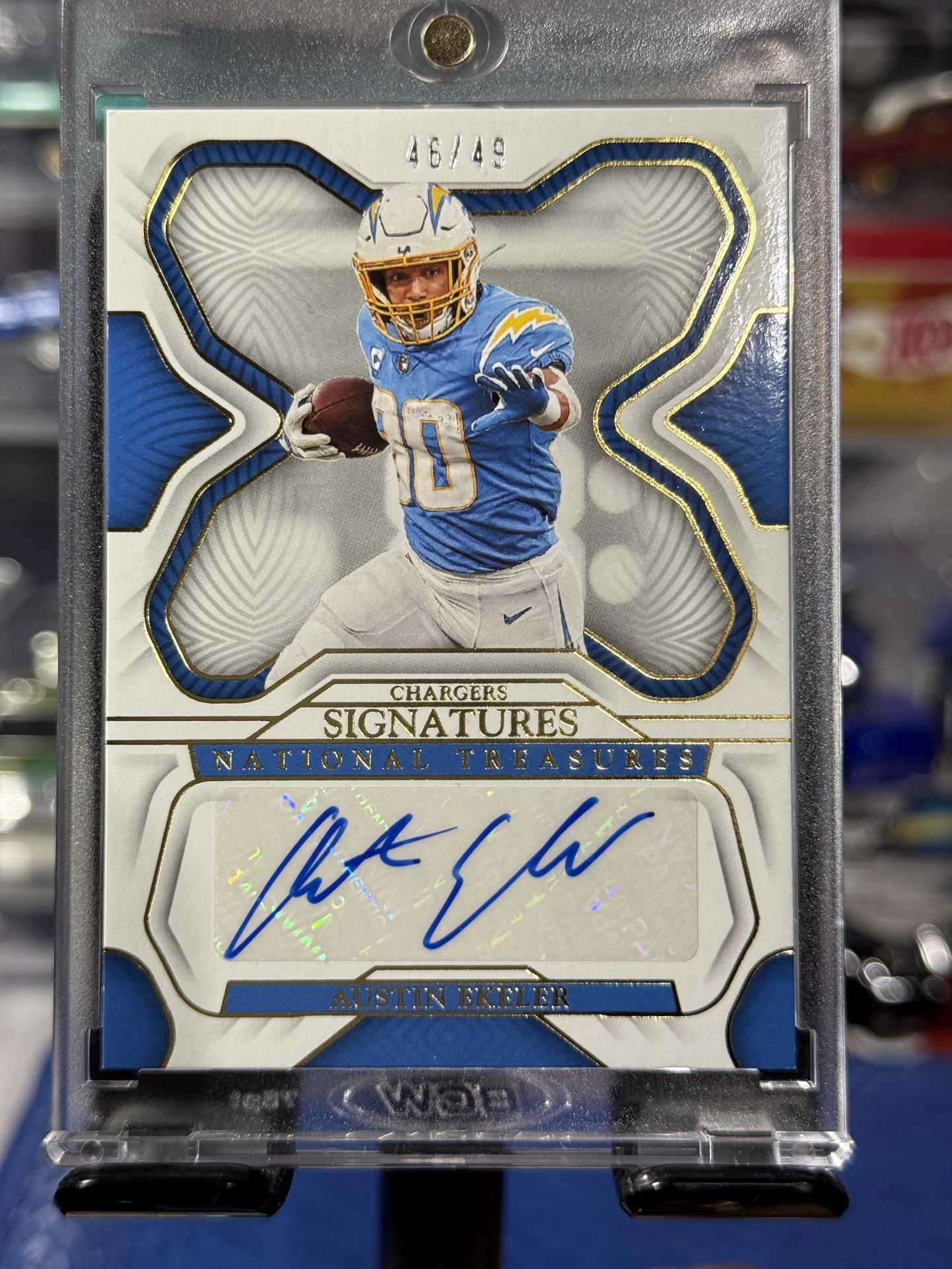 National Treasures Austin Ekler Auto 46/49