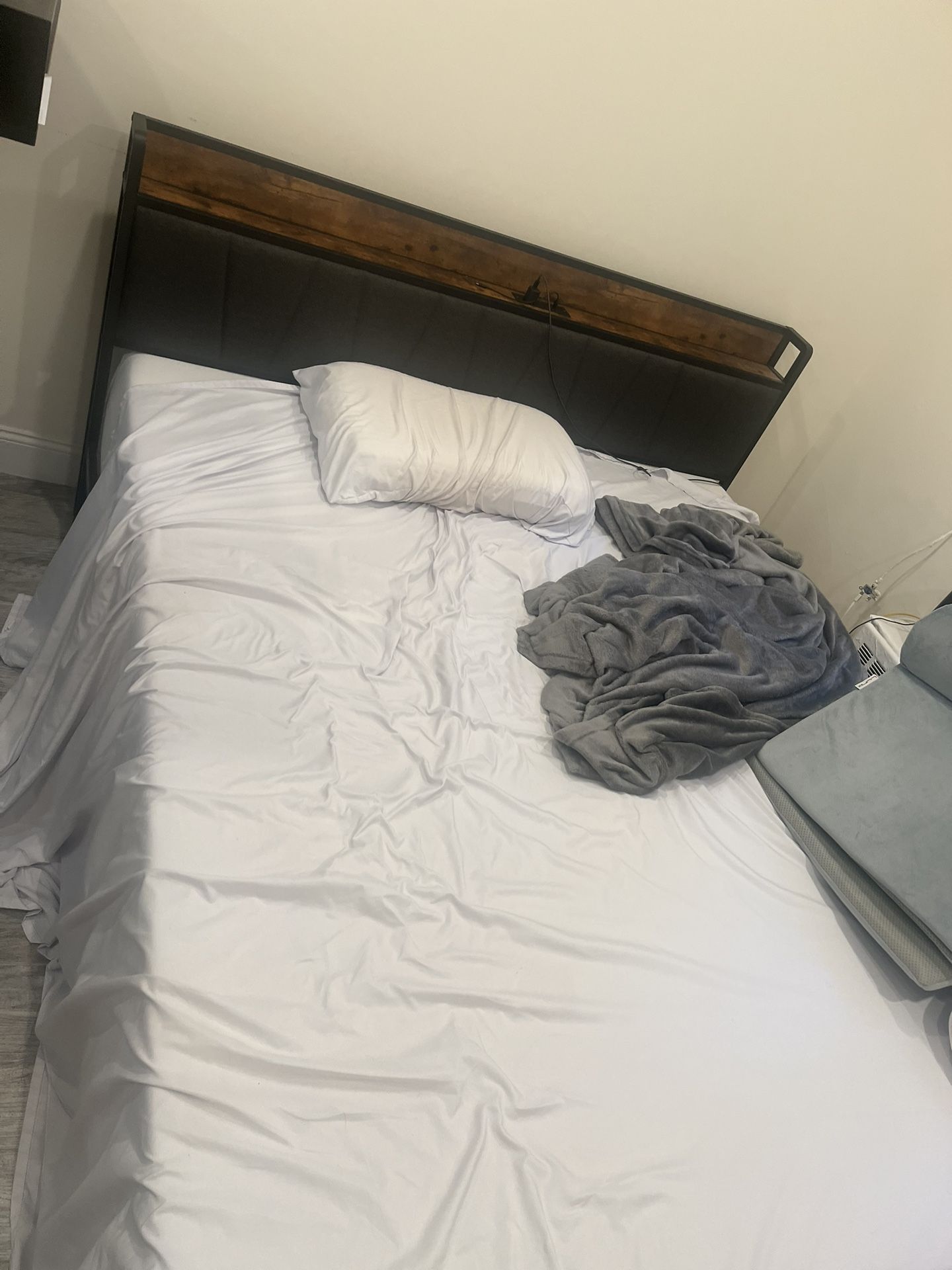 FREE Cal King Bed Frame & Mattress
