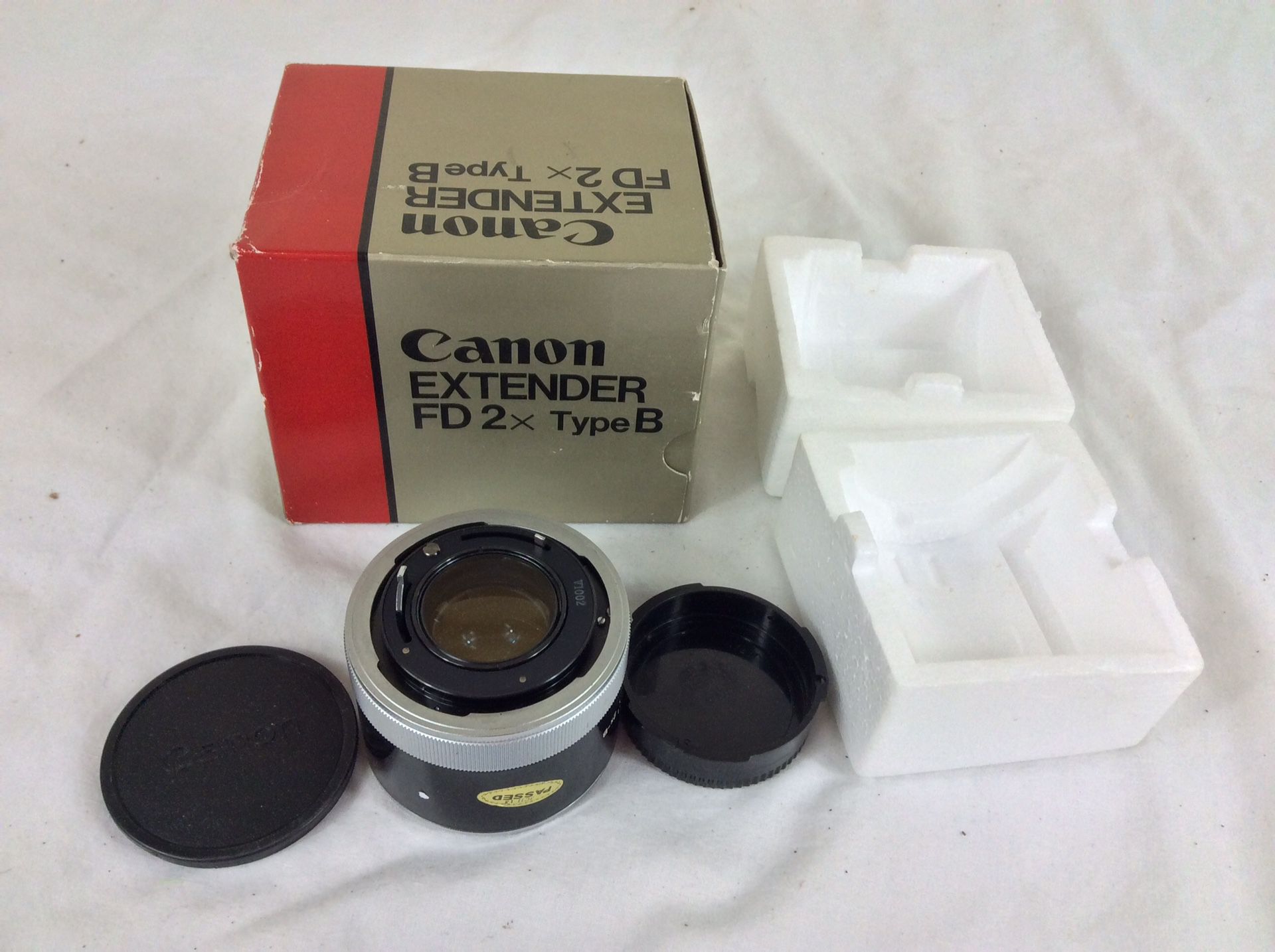 Canon FD 2X, Type B Extender With Box
