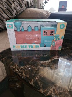 Bubble Train Toy for Kids Ages 3+