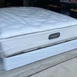 Brand New Double Size Pillow Top Beautyrest Hospitality 