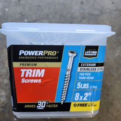 Trim Screws Stainless Steel 