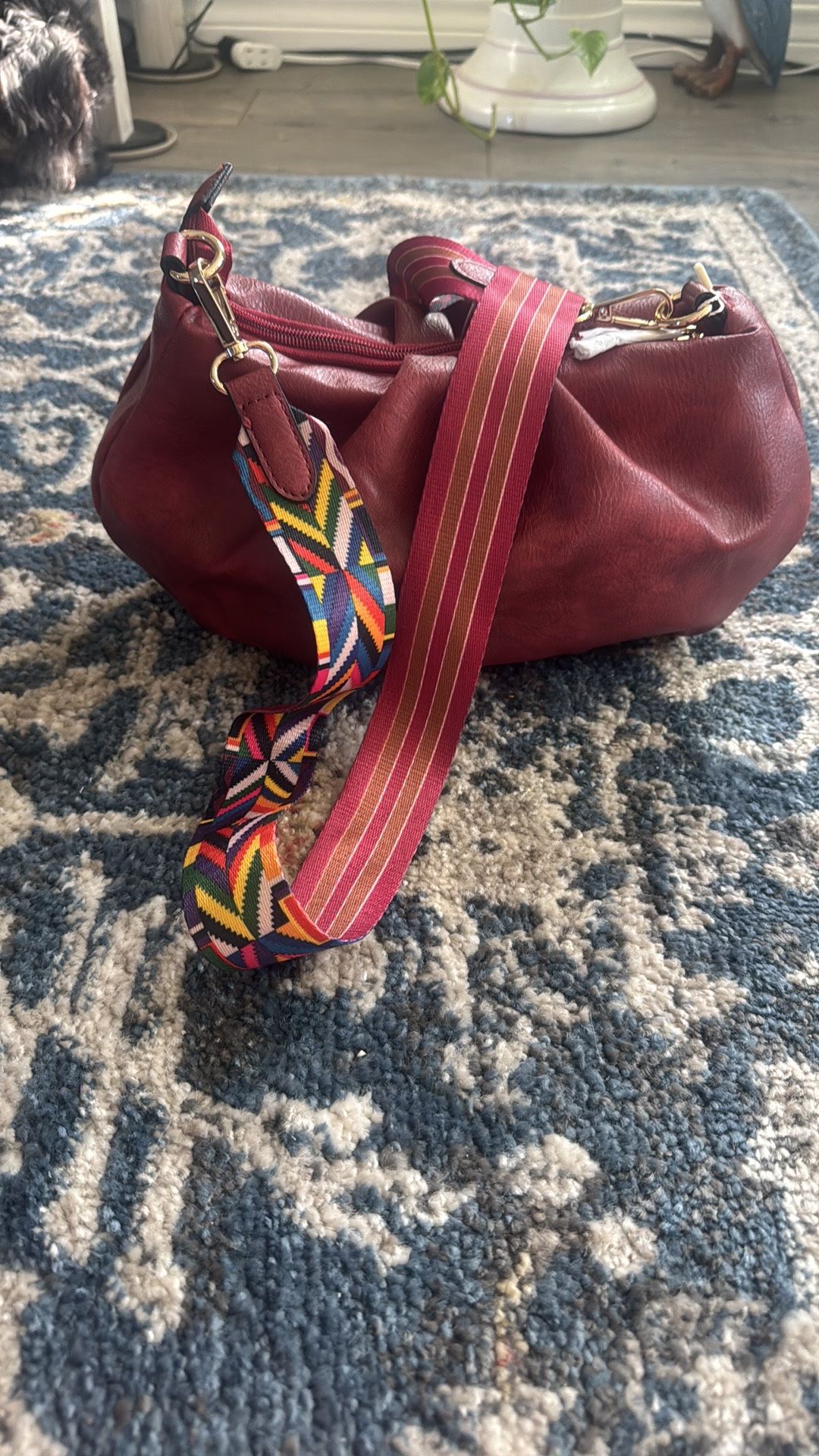 Red Slouchy Bag