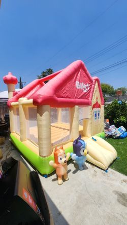 Bluey’s Kids Inflatable Mega Bouncy House with Slide