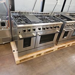 48 Inch Gas Range NXR Stainless Steel