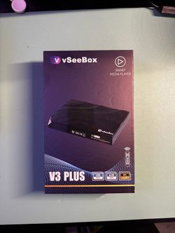vSeeBox V3 Plus 8K Smart Media Player – New/Open Box – 4GB RAM / 64GB Storage