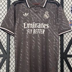Real Madrid 3rd kit 24/25 season kit 