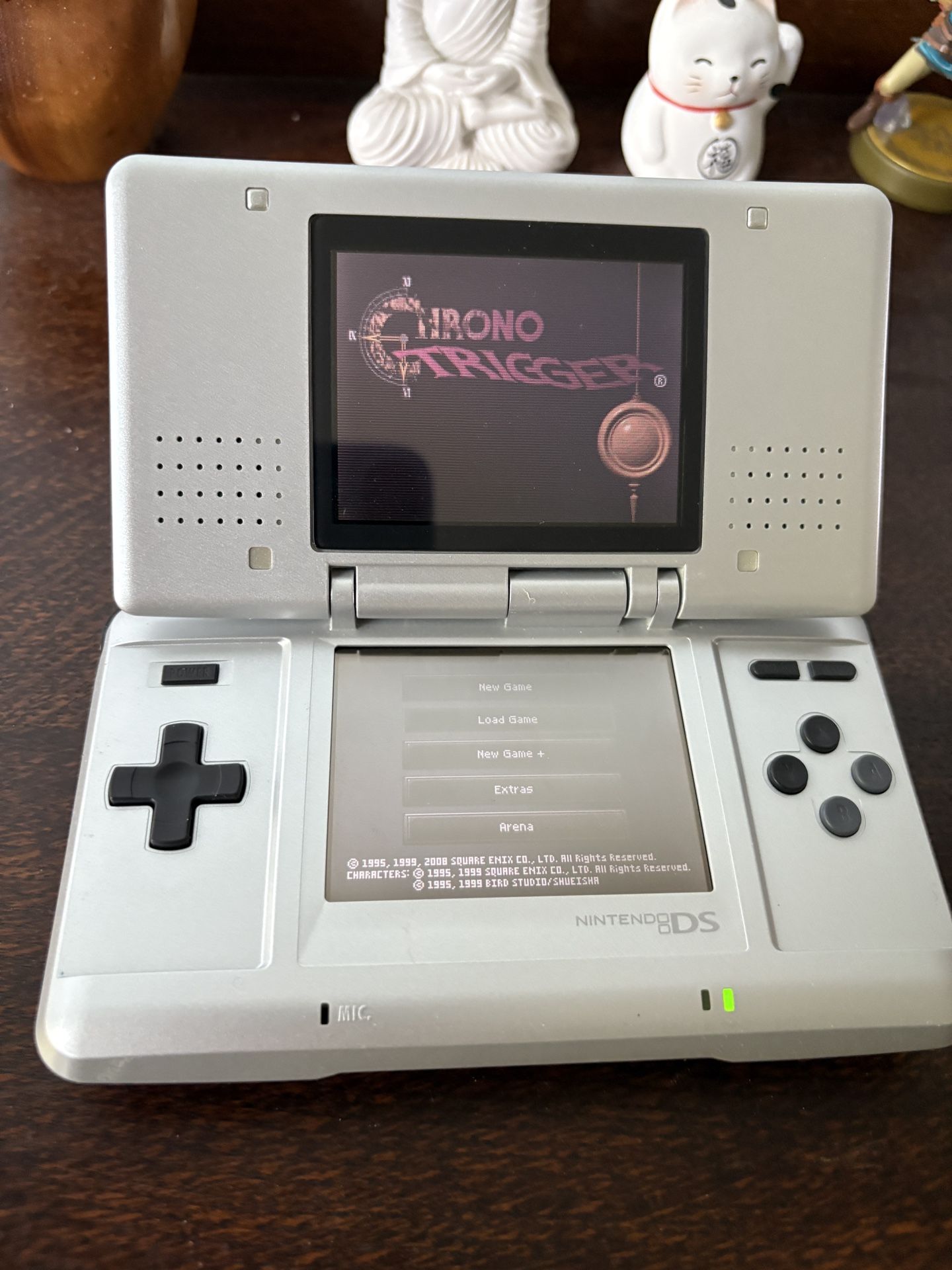 Clean Original Nintendo DS (+ Chrono Trigger)