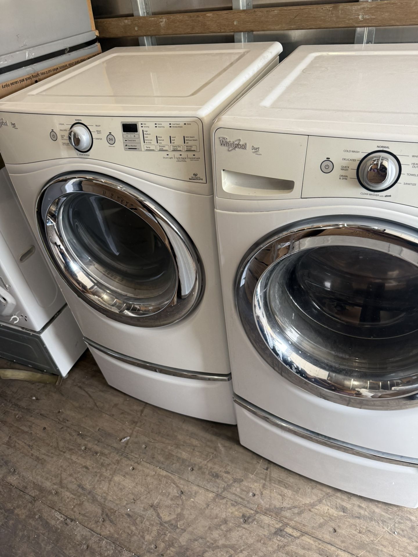 Whirlpool Washer And Dryer Set